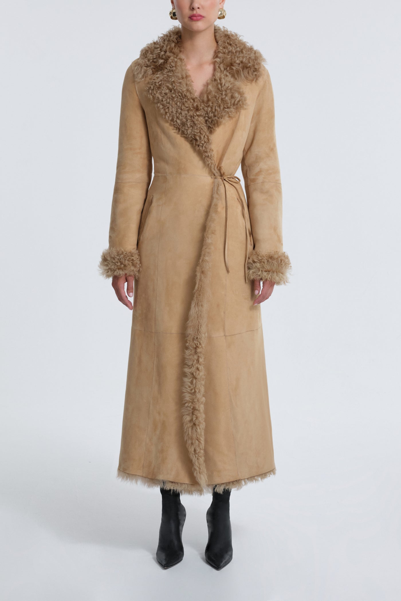 Long Suede Coat