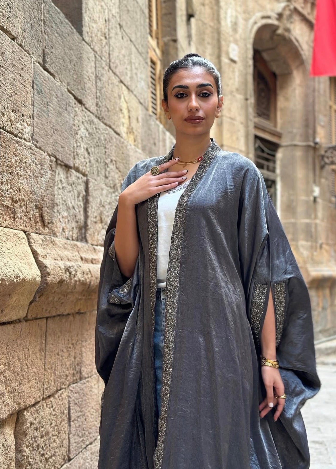 Gray Kaftan